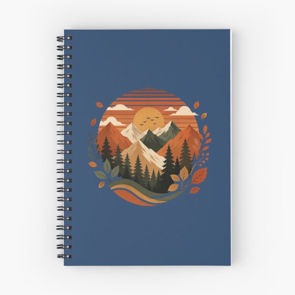 Item preview, The Urban Explorer | Autumn Mountain Sunset Boho Fall Landscape designed and sold by The Urban Explorer.