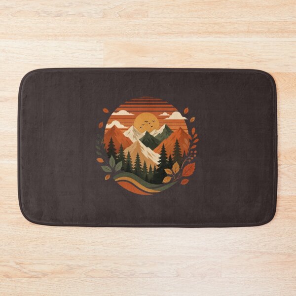 Item preview, The Urban Explorer | Autumn Mountain Sunset Boho Fall Landscape designed and sold by The Urban Explorer.