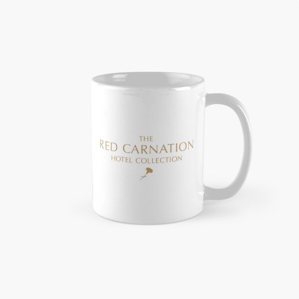 Item preview, Elegant Red Carnation Hotels bGlass Coffee Sophistication designed and sold by Mariflowers.