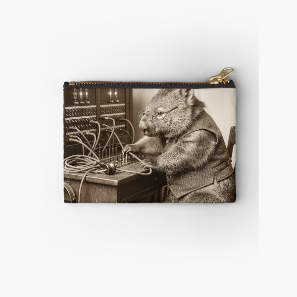 Item preview, Wombat Switchboard Operator Connects Calls designed and sold by Tridentulus.