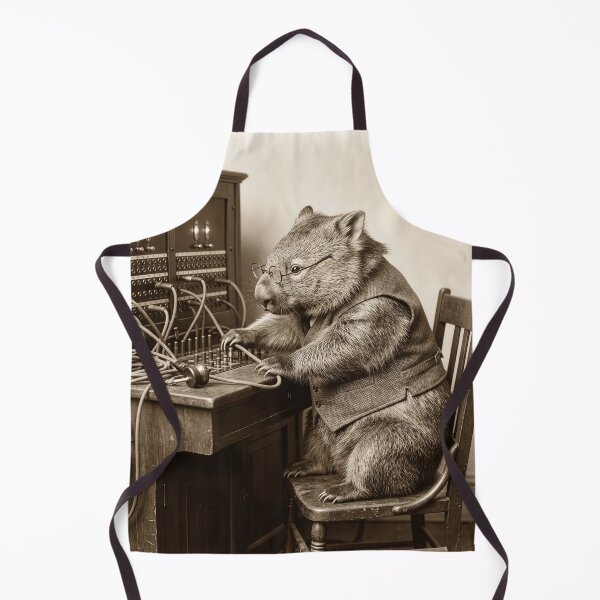 Item preview, Wombat Switchboard Operator Connects Calls designed and sold by Tridentulus.