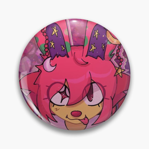 Item preview, Winged Pink Bunny Character with Celestial Scene Aesthetic designed and sold by CrispinNorwood.