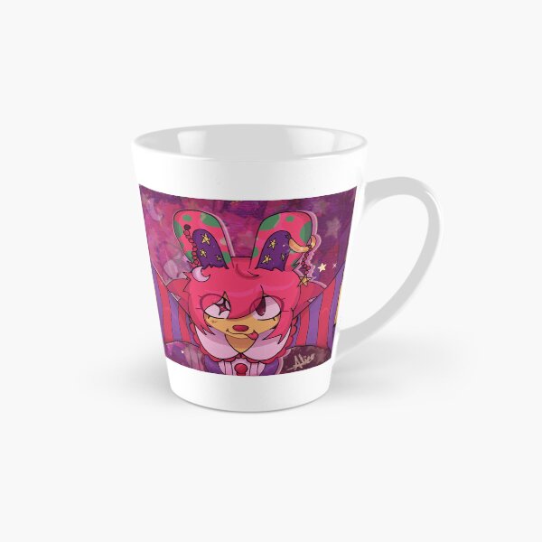 Item preview, Winged Pink Bunny Character with Celestial Scene Aesthetic designed and sold by CrispinNorwood.