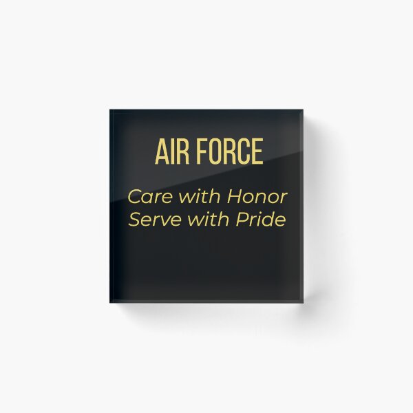 Item preview, Air Force Nurse Care with Honor Serve with Pride   designed and sold by Tws-Tees.
