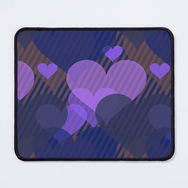 Item preview, Hearts Are Blue (pattern) designed and sold by Cathedral of Curiosity.