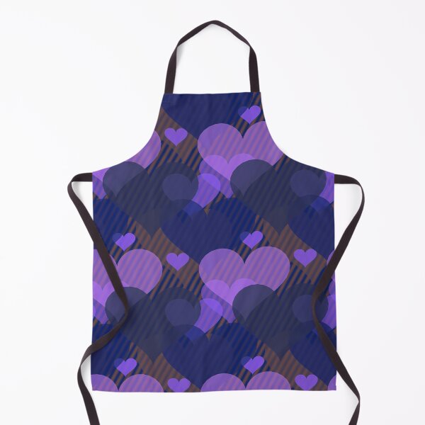 Item preview, Hearts Are Blue (pattern) designed and sold by Cathedral of Curiosity.