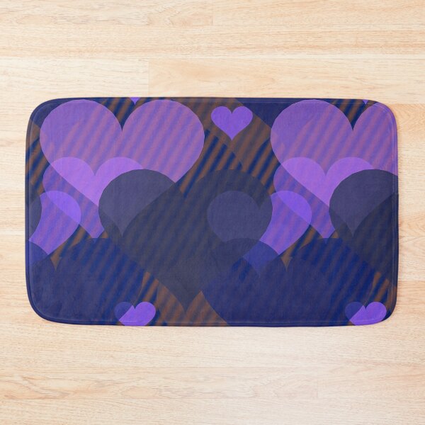 Item preview, Hearts Are Blue (pattern) designed and sold by Cathedral of Curiosity.
