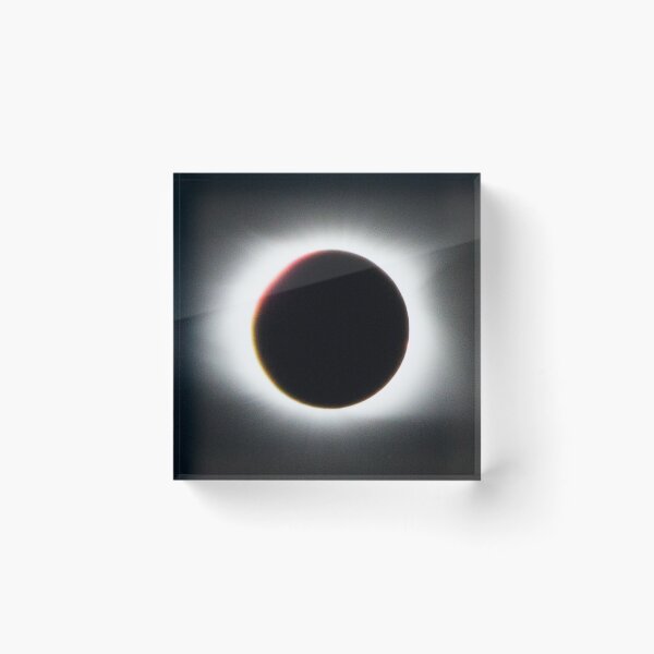 Item preview, Total Solar Eclipse in Black and White designed and sold by NateNelsonPhoto.