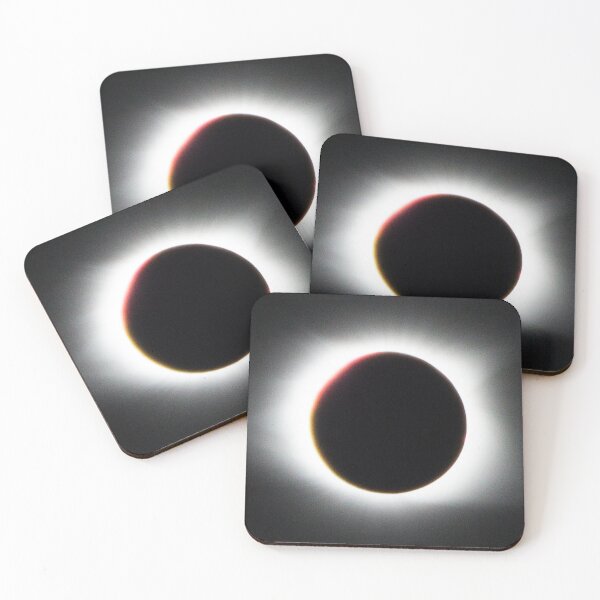 Item preview, Total Solar Eclipse in Black and White designed and sold by NateNelsonPhoto.