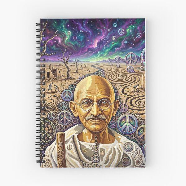 Item preview, Gandhi - Peace On Earth designed and sold by R.C.Arts.