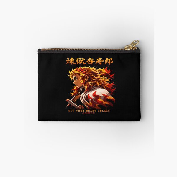 Item preview,  Set Your Heart Ablaze -Flame Hashira- Epic Quote Aesthetic Design designed and sold by TTdesigns123.