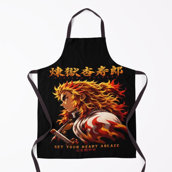 Item preview, Set Your Heart Ablaze -Flame Hashira- Epic Quote Aesthetic Design designed and sold by TTdesigns123.