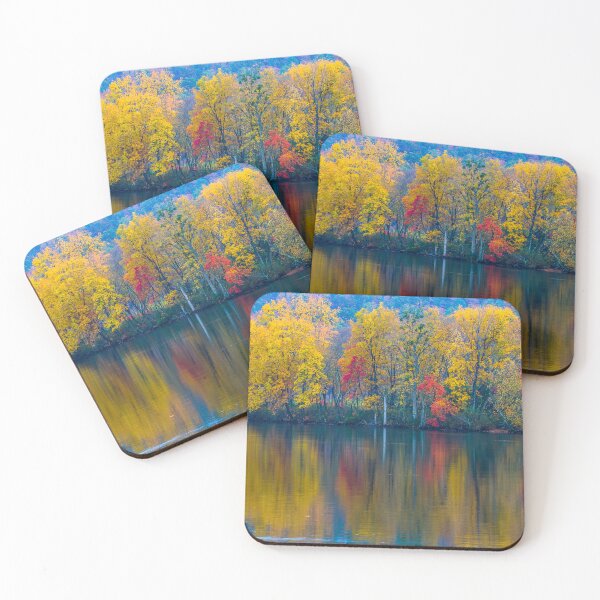Item preview, Vibrant Autumn Reflection on the Lake designed and sold by NateNelsonPhoto.
