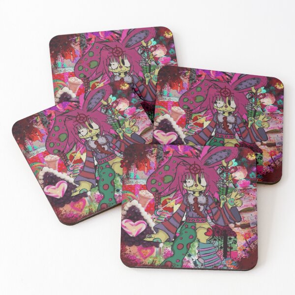 Item preview, Alternative Pink Bunny Character in Colorful Candy Collage designed and sold by CrispinNorwood.