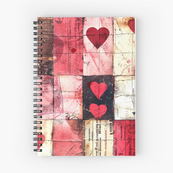 Item preview, Valentine’s Day Patchwork-Style Vintage Digital Design Art designed and sold by DEC02.