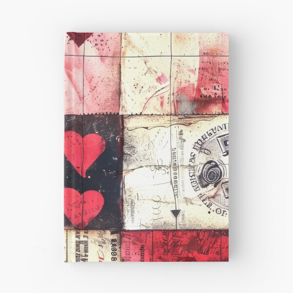 Item preview, Valentine’s Day Patchwork-Style Vintage Digital Design Art designed and sold by DEC02.