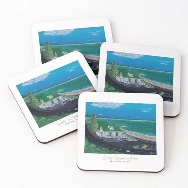 Item preview, Sunday Sessions at Kirra - Gold Coast Nostalgia Art designed and sold by Imagine Ink Design Studio.