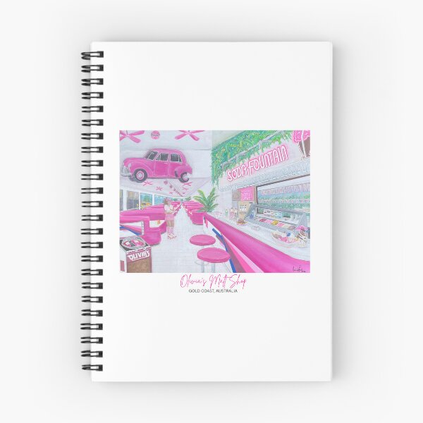 Item preview, Olivia's Malt Shop 1980s Gold Coast Retro 1950s-Style Diner designed and sold by Imagine Ink Design Studio.