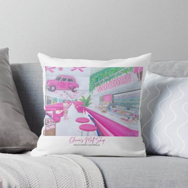 Item preview, Olivia's Malt Shop 1980s Gold Coast Retro 1950s-Style Diner designed and sold by Imagine Ink Design Studio.