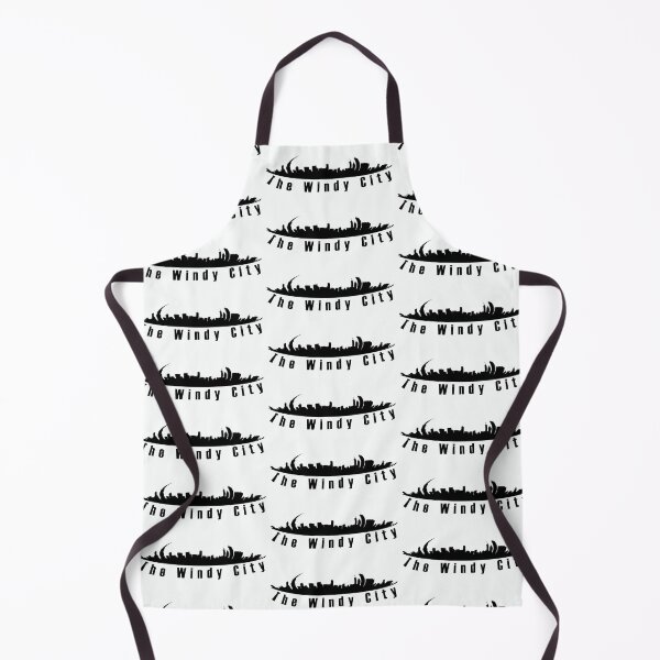 Item preview, Black and White Windy City and Chicago Cityscape designed and sold by WD-Artist.
