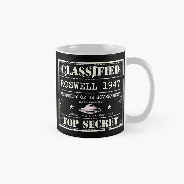 Item preview, Roswell 1947 Top Secret Classified Document Top Secret Incident July UFO Cover Up designed and sold by Yellowriversss.