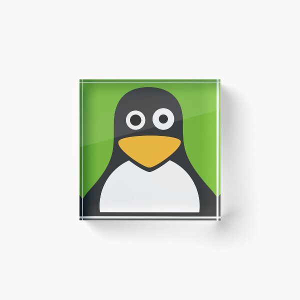 Item preview, Tux confused green designed and sold by Ctrl+Alt+Store.