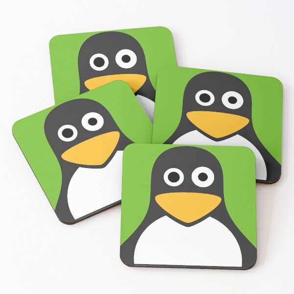 Item preview, Tux confused green designed and sold by Ctrl+Alt+Store.