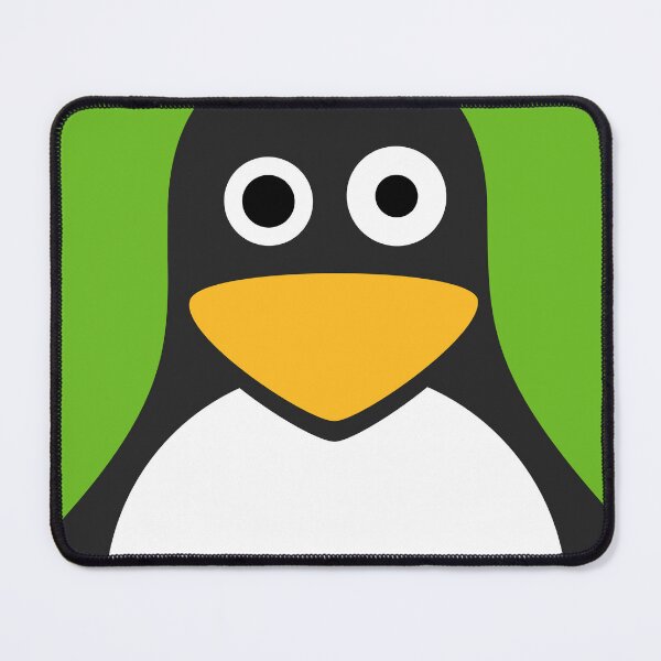 Item preview, Tux confused green designed and sold by Ctrl+Alt+Store.