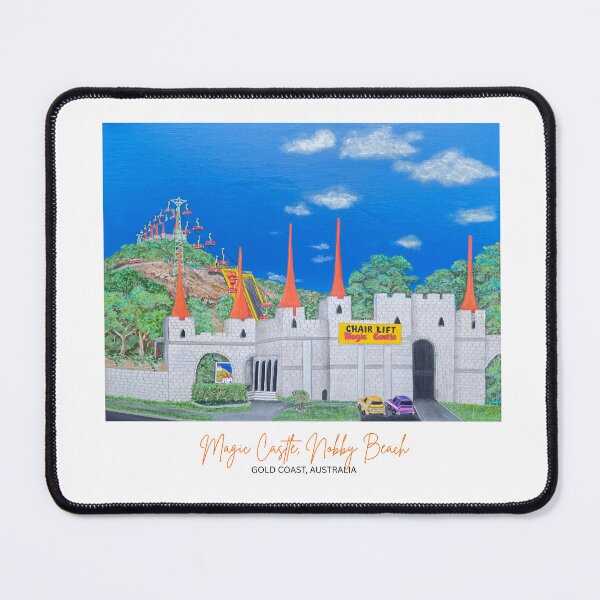 Item preview, Magic Castle Nobby Beach Gold Coast Australia Art by Juliet Grace designed and sold by Imagine Ink Design Studio.