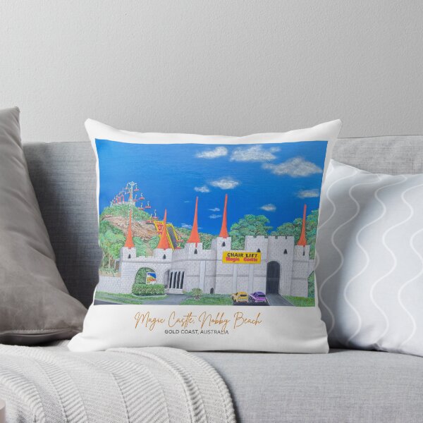 Item preview, Magic Castle Nobby Beach Gold Coast Australia  Art by Juliet Grace designed and sold by Imagine Ink Design Studio.