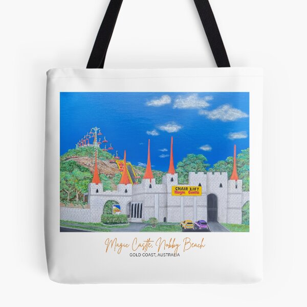 Item preview, Magic Castle Nobby Beach Gold Coast Australia  Art by Juliet Grace designed and sold by Imagine Ink Design Studio.