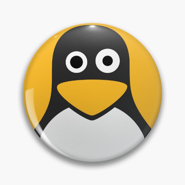 Item preview,  Tux confused yellow designed and sold by Ctrl+Alt+Store.