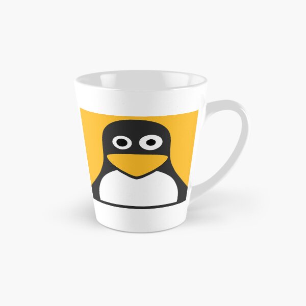 Item preview,  Tux confused yellow designed and sold by Ctrl+Alt+Store.