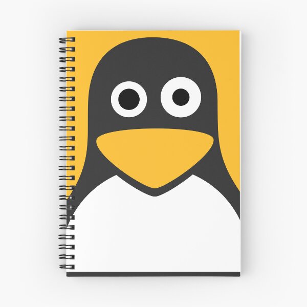 Item preview, Tux confused yellow designed and sold by Ctrl+Alt+Store.