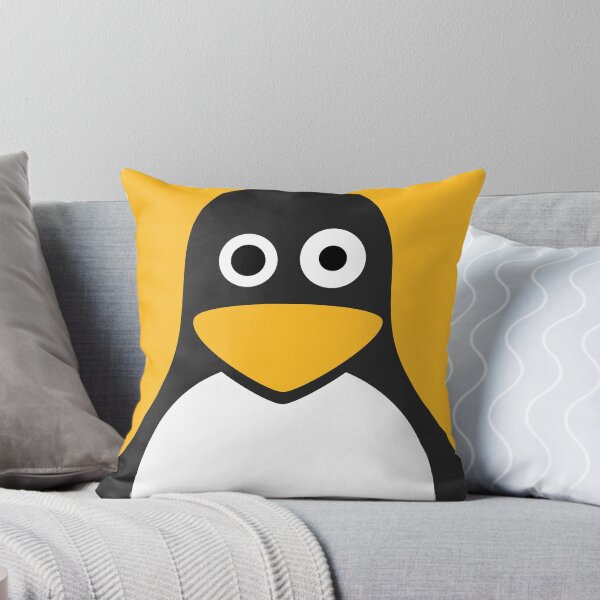 Item preview,  Tux confused yellow designed and sold by Ctrl+Alt+Store.