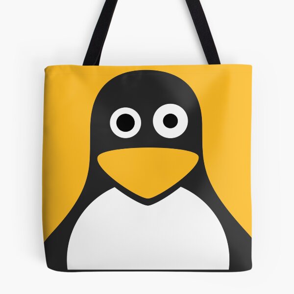 Item preview,  Tux confused yellow designed and sold by Ctrl+Alt+Store.