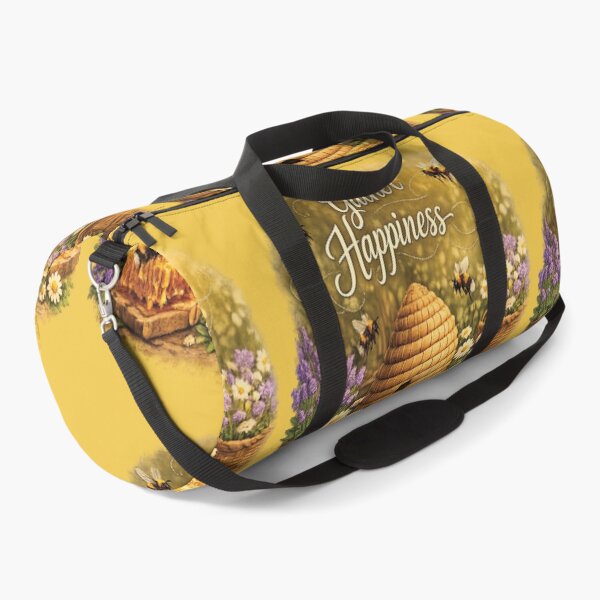 Item preview, Gather Happiness Wildflower Floral  Bee Art designed and sold by Mindful56.