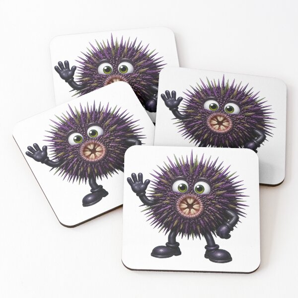 Item preview, Kina | Cheeky New Zealand Sea Urchin Character designed and sold by Cheeky Creatures.