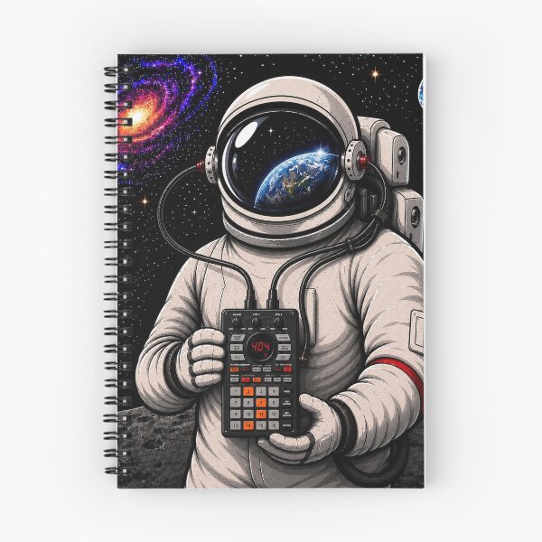 Item preview, Astronaut with Beat Machine designed and sold by bernswell.