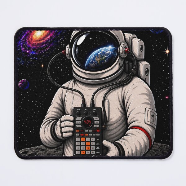 Item preview, Astronaut with Beat Machine designed and sold by bernswell.