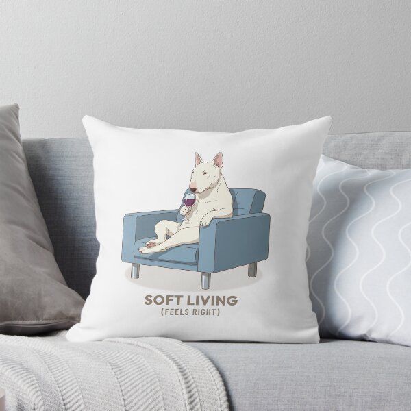Item preview, English Bull Terrier Drinking Dark Wine Vintage Aesthetic designed and sold by COZY VINTAGE animal.