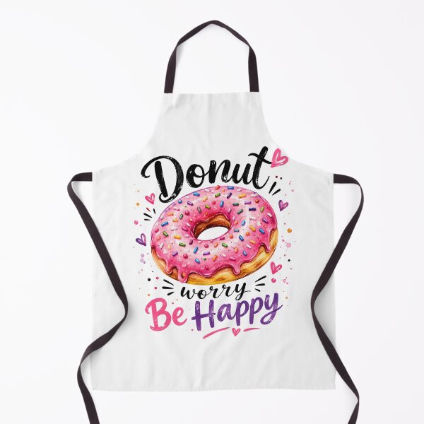 Item preview, Donut Worry Be Happy designed and sold by trendspatterns.