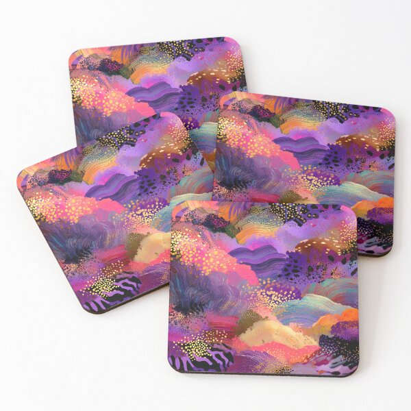 Item preview, Lilac, Pink, And Golden Faux Animal Abstract Designs designed and sold by DEC02.