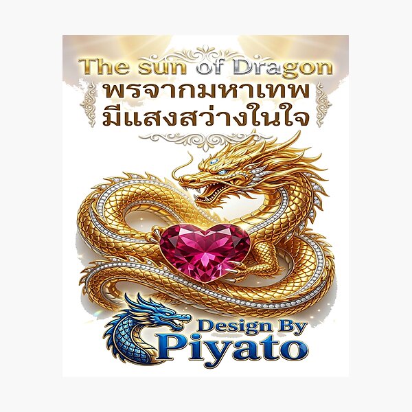 Item preview, The Sun of Dragon BY PIYATO DESIGN designed and sold by PIYATO941DESIGN.