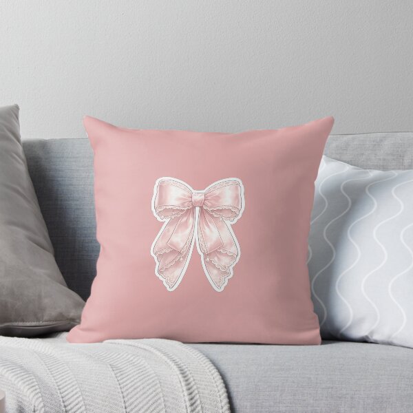 Item preview, Pink Coquette Bow Sticker designed and sold by PawsAndpetalstudio.