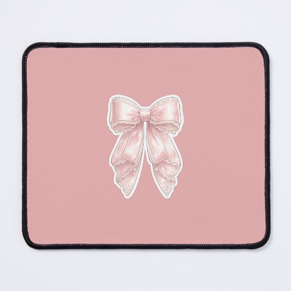 Item preview, Pink Coquette Bow Sticker designed and sold by PawsAndpetalstudio.