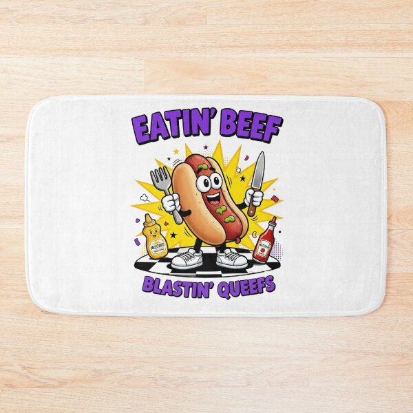 Artikelvorschau, Eatin Beef Blastin Queefs entworfen und verkauft von Positive&FunnyThings.