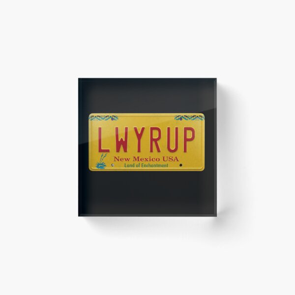 Item preview, LWYR UP - New Mexico license plate designed and sold by Primotees.