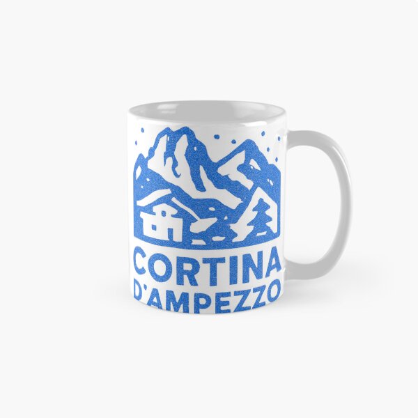 Item preview, Cortina d'Ampezzo Italy Retro Ski Poster Vintage Dolomites Winter Art designed and sold by RDproject.