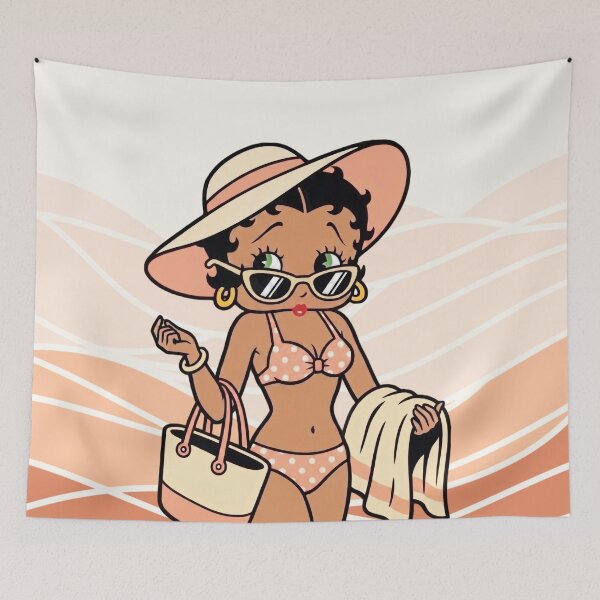 Item preview, Verano retro de Betty Boops designed and sold by LyssasMindArt.